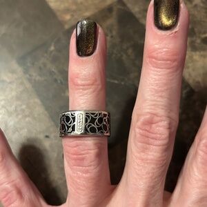 Coach Enamel Ring